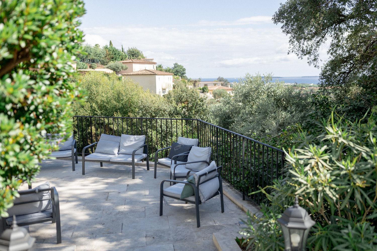 Villa Les Roches Mandelieu 外观 照片