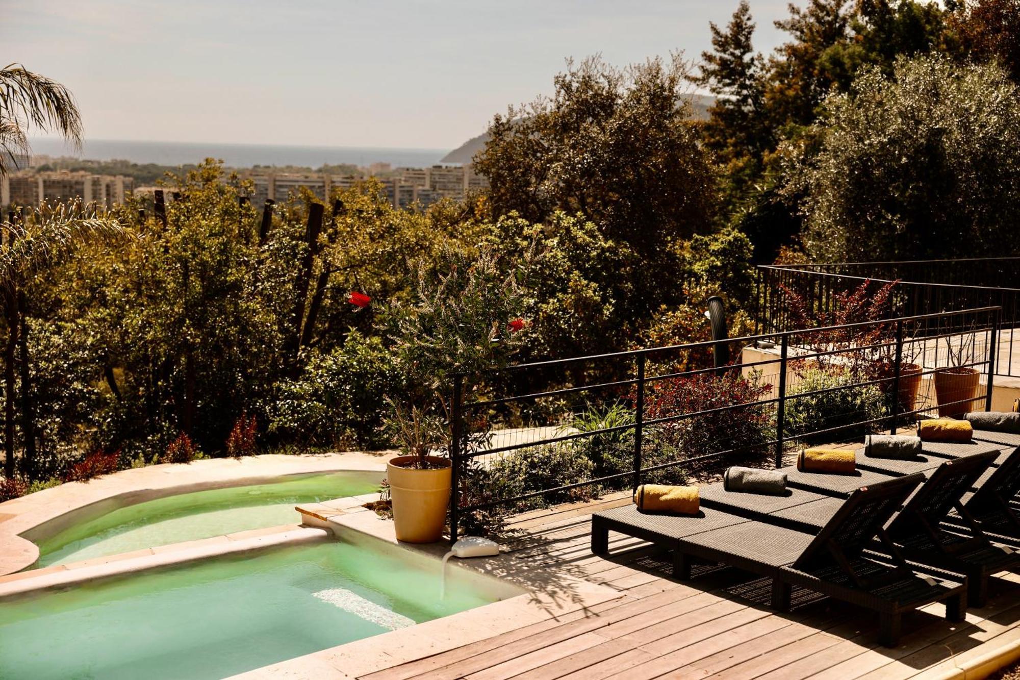 Villa Les Roches Mandelieu 外观 照片